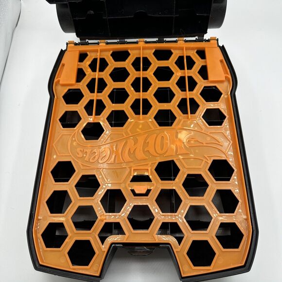 Hot Wheels 100-Car Carrying Case Box Storage 2014 Mattel Inc. PREOWNED EUC - Picture 8 of 13